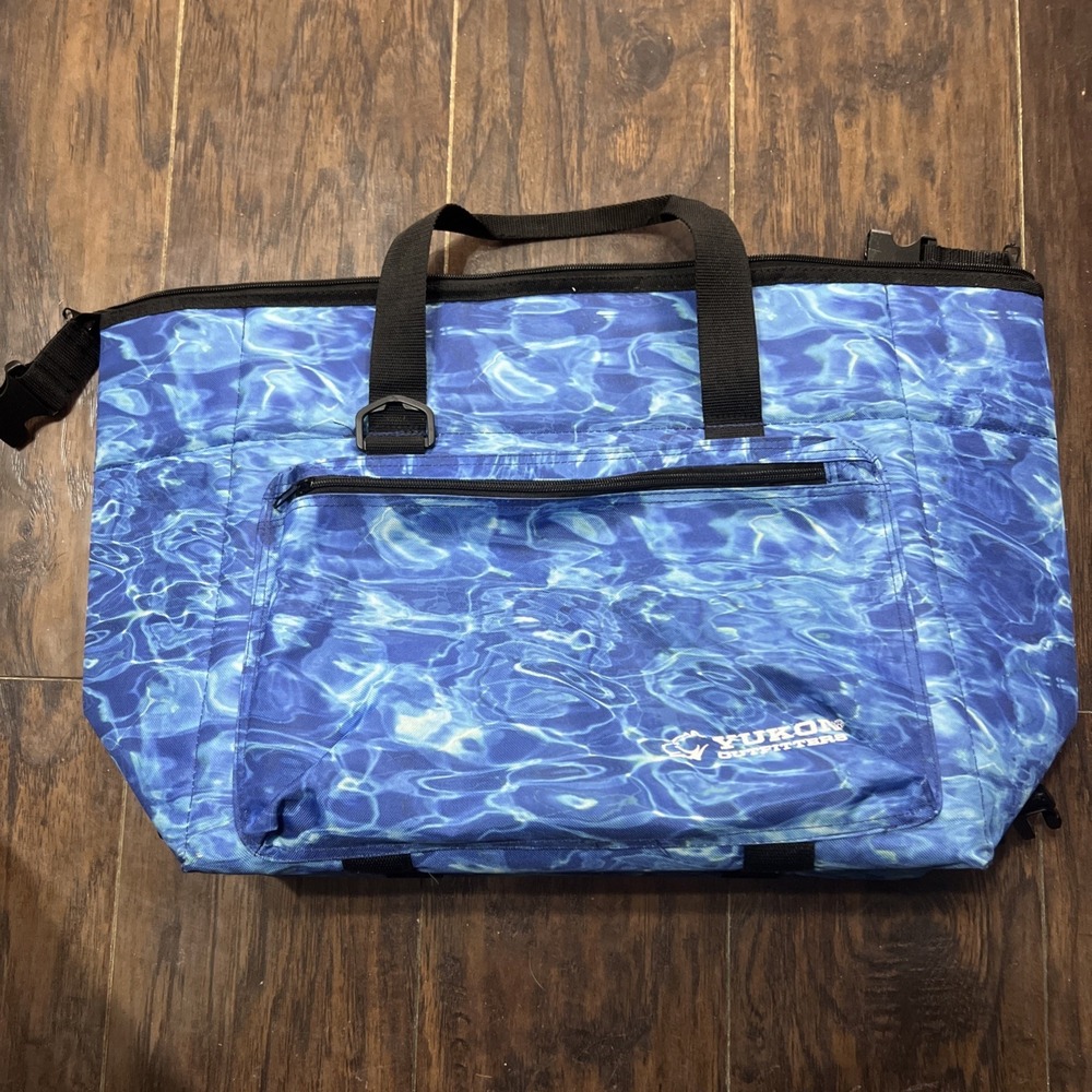 YUKON OUTFITTERS 24 Can Aqua Spindrift Tech Cooler  #22205 & Outside Zip Area